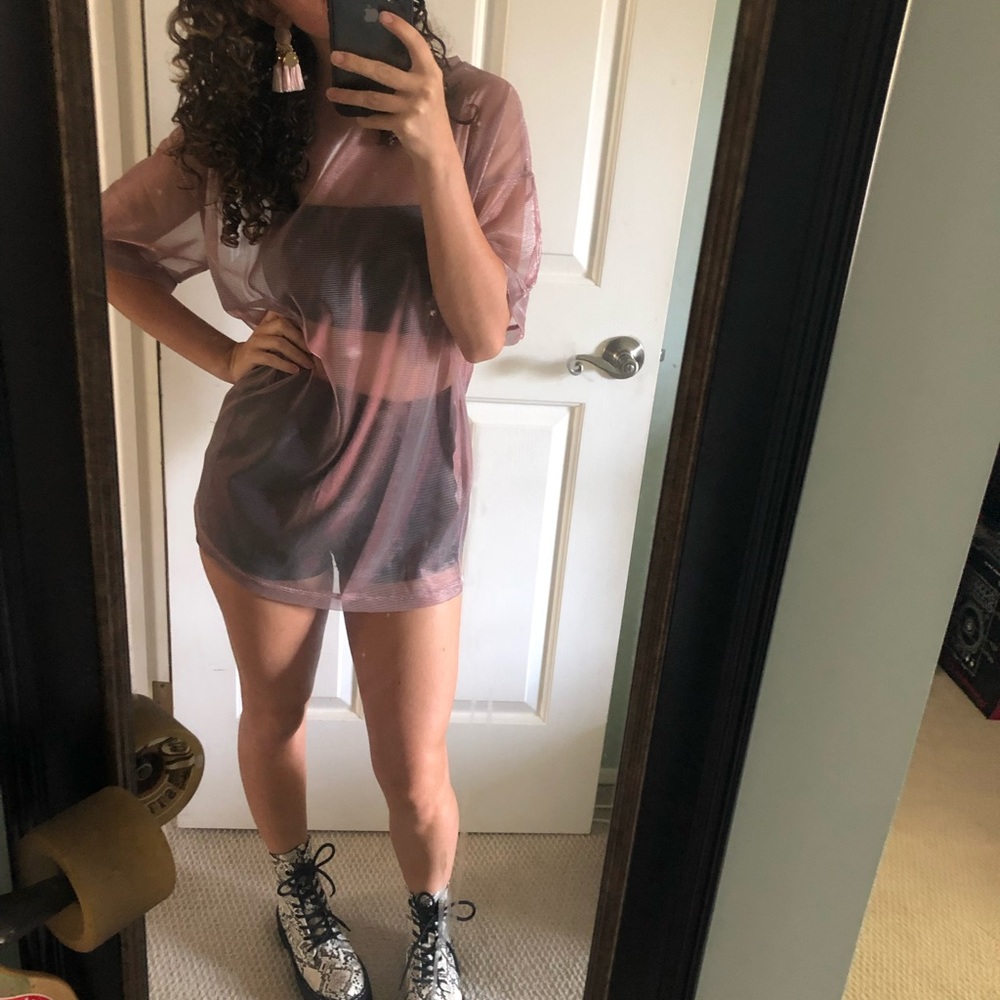 Long Sheer Top